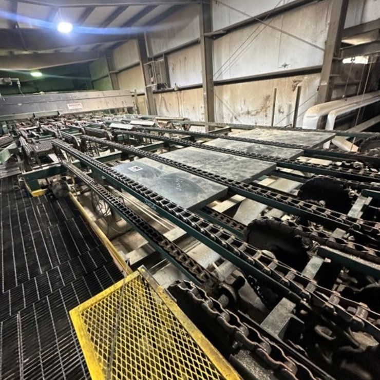 9ft 6inch X 17ft 5 Strand Transfer Deck, No Drive Shaft, (Outfeed from Radius Deck)
