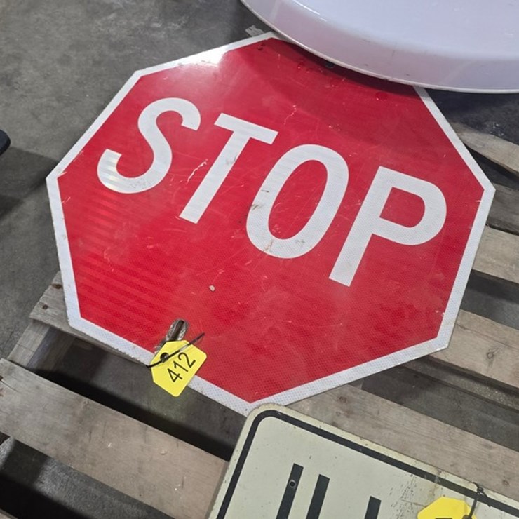 #412 • Metal Stop Sign