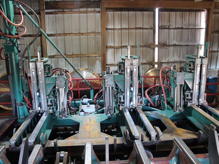 filer-&-stowell-48"-3-head-block-lp-right-hand-carriage-w/-on-board-turner-w/-trackway-w/-pantgraph-image-4