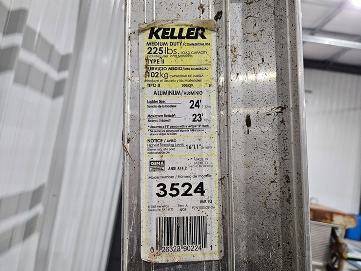 #14-•-keller-24'-aluminum-extension-ladder-image-3