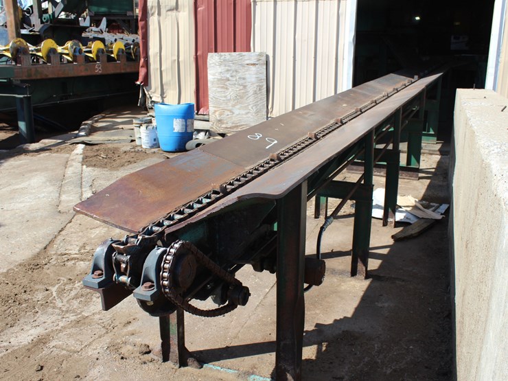 32'-log-trough-w/-hydraulic-drive-(discharges-logs-from-carriage)-image-3