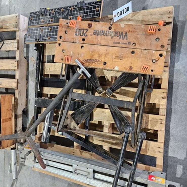 #100 • Pallet Of Work Stands