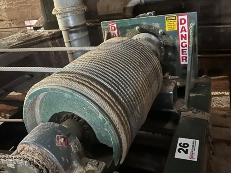 cleereman-mdl-hyd-100-carriage-drive,-drum-cable,-encoder-and-control-in-cab-as-marked-image-7