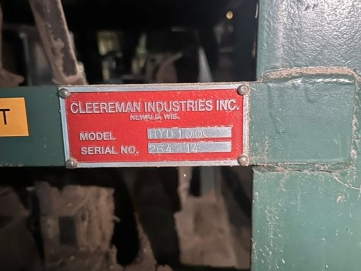 cleereman-mdl-hyd-100-carriage-drive,-drum-cable,-encoder-and-control-in-cab-as-marked-image-5