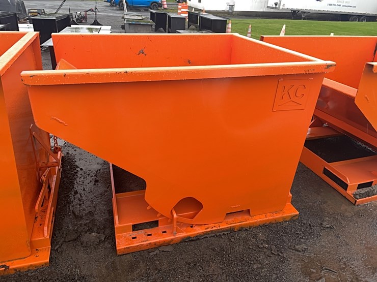 new-2-cubic-yard-self-dumping-hopper-scrap-recycling-equipment-image-1
