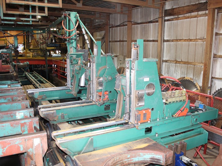 filer-&-stowell-48"-3-head-block-lp-right-hand-carriage-w/-on-board-turner-w/-trackway-w/-pantgraph-image-2