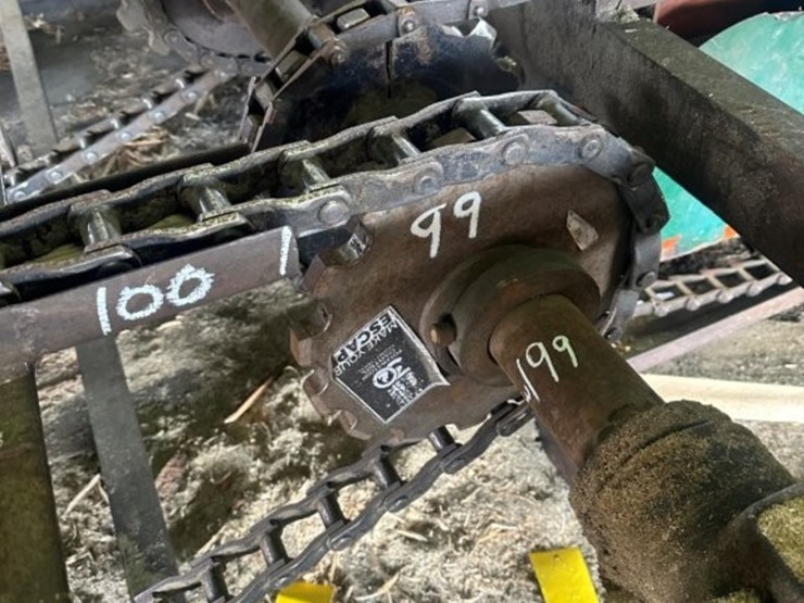 9ft-6inch-x-134ft-4-strand-green-chain,-drive,-drive-shaft-end,-no-idle-end-shaft,-common-shaft-sell-image-3