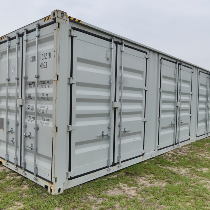 40' High Cube Multi Door Shipping Container