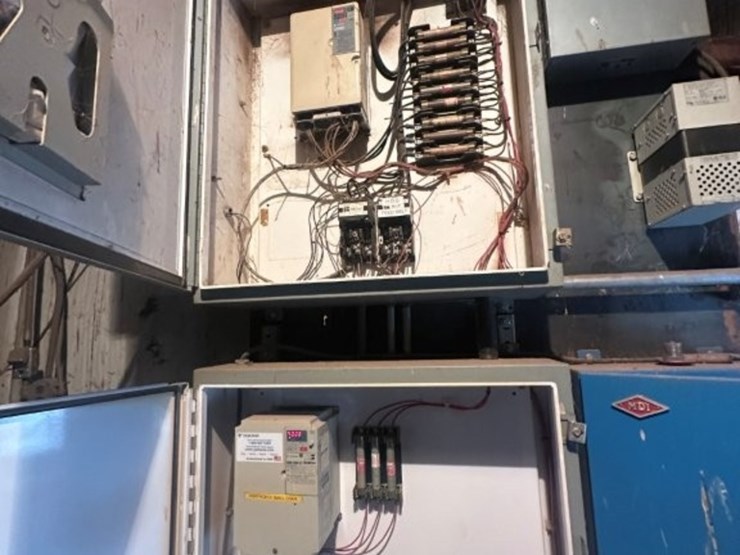 (3)-electrical-control-boxes-with-(2)-yaskawa-vfd's-gpd-315/v&,-v1000-and-cutler-hammer-starters-image-1