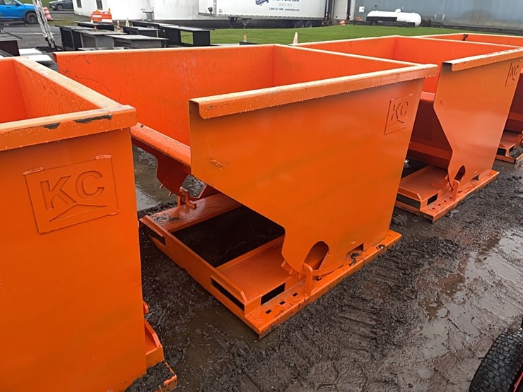 new-2-cubic-yard-self-dumping-hopper-scrap-recycling-equipment-image-1