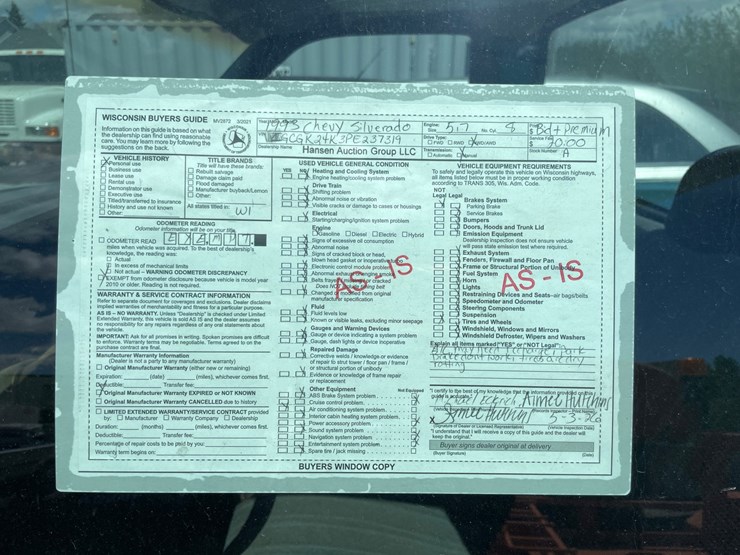 #1476-•-1993-chevy-3/4-ton-truck-(has-wi-title)(of)-image-53