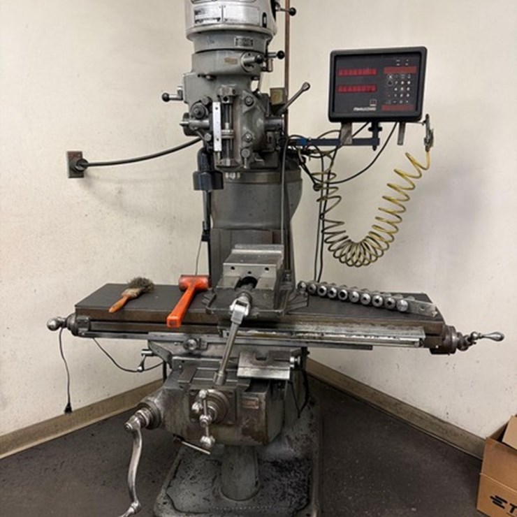 Bridgeport J-Head Vertical Milling Machine