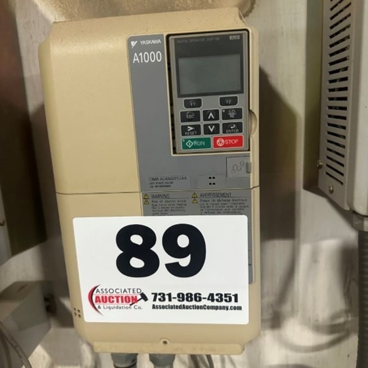(6) Yaskawa Small Hp VFD's Mdl V1000 and GPD 315/V7