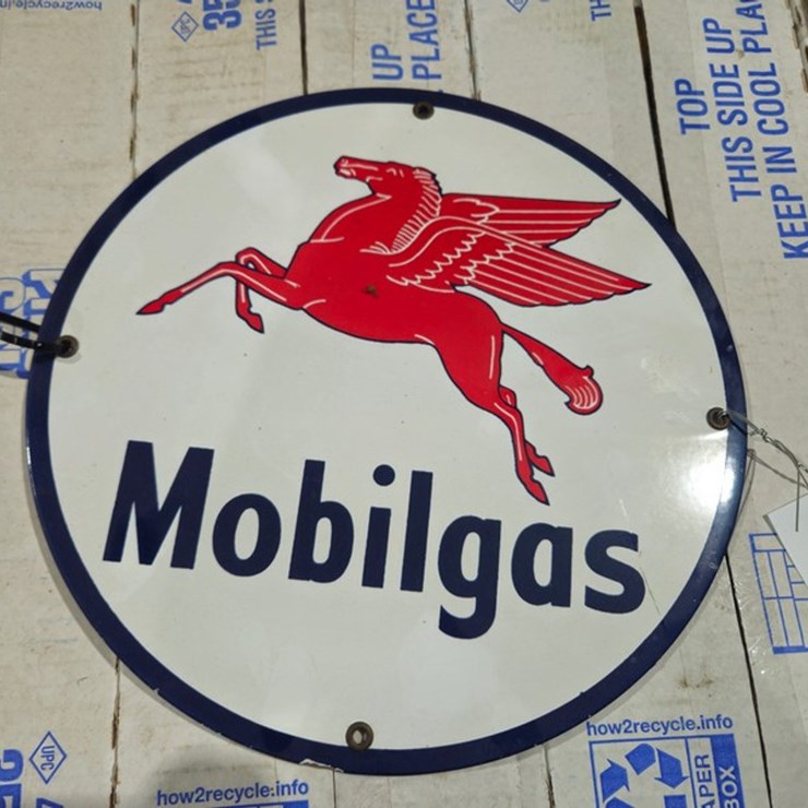 #20 • Mobil Oil Metal Sign