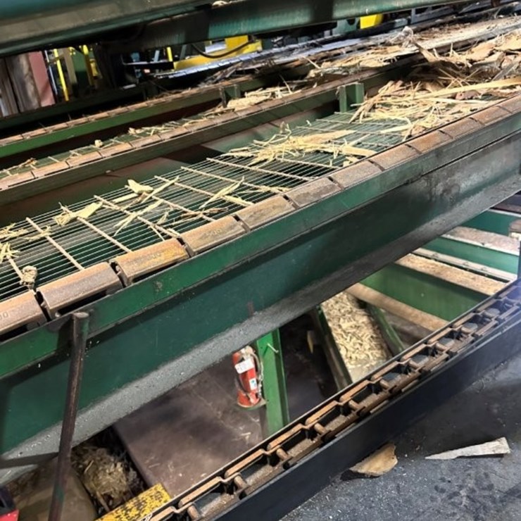 9ft 6inch X 30ft 4 Strand Collector Deck with #500 Rooftop Chain and Electric Drive