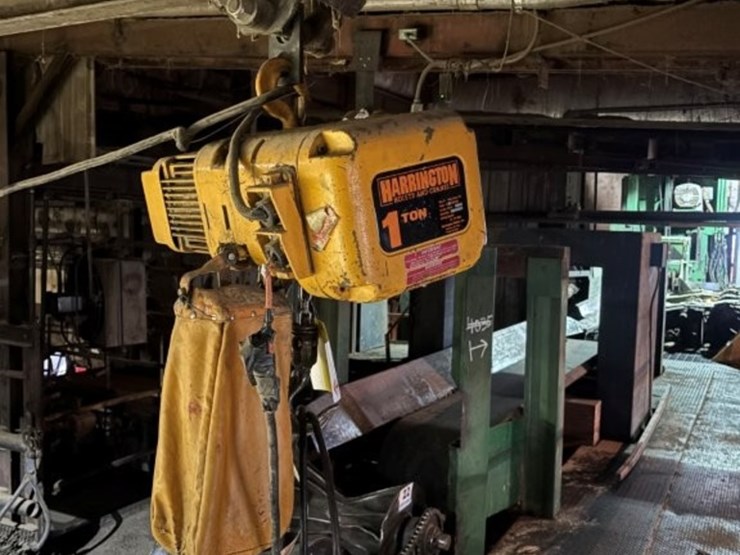 harrington-1-ton-electric-chain-hoist-with-trolley-image-1