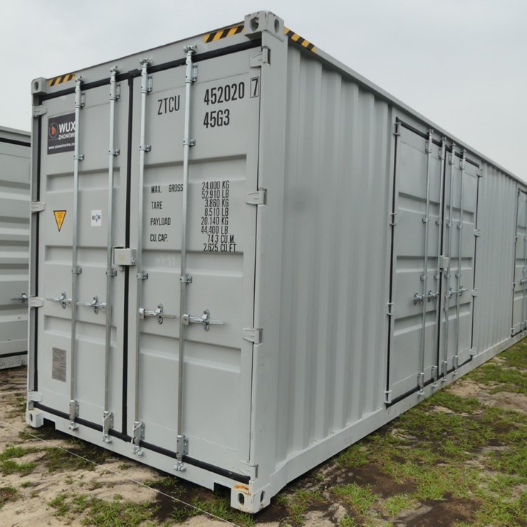 40' High Cube Multi Door Shipping Container