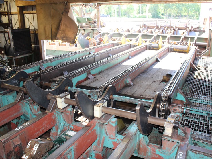 22'-5-strand-heavy-duty-log-deck-w/-#78-chain-w/-4-arm-stop-&-loader-w/-hydrualic-drive-w/-noise-skids-image-3