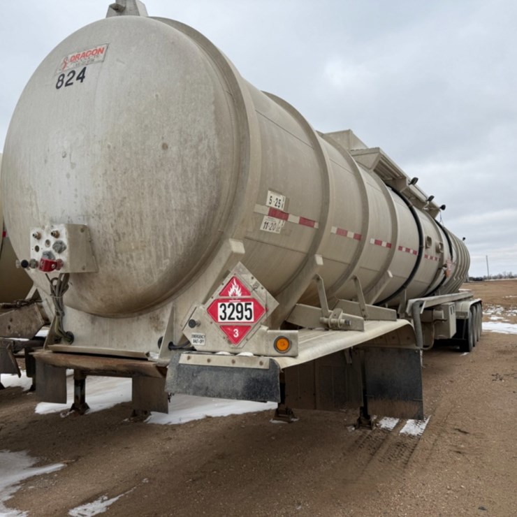 2011 DRAGON 4 AXLE CRUDE TRAILER