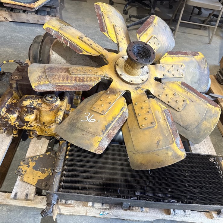 #36 • CATERPILLAR PARTS USED