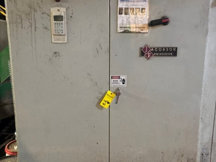 jacobson-75hp-dc-carriage-drive-drum,-cable,-dc-electrical-control-cabinet-image-5