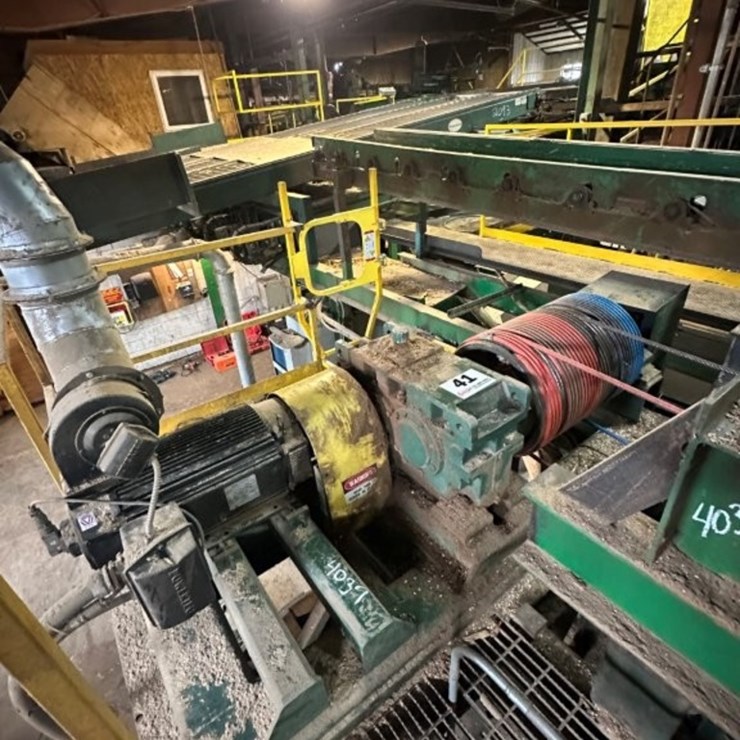Jacobson 75hp DC Carriage Drive Drum, Cable, DC Electrical Control Cabinet