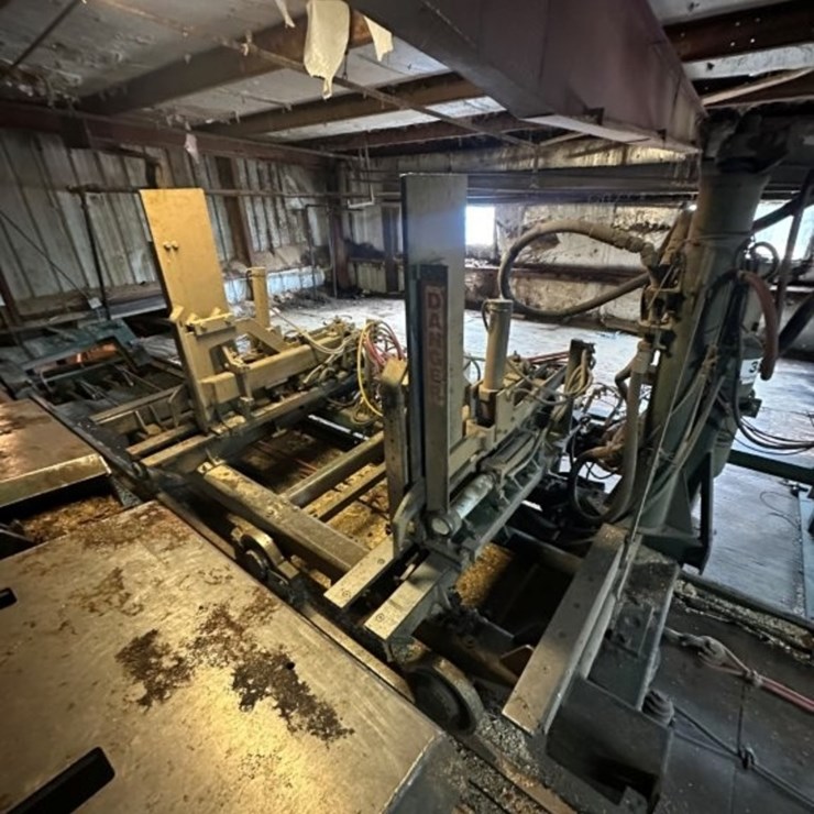 Cleereman LH 38inch Linear Positioning 2 HB Carriage with 50ft Track, Cable Tightener S/N 38-711-00.