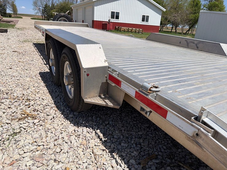 2020-eby-86”-x-24-1/2ft-bumper-hitch-flatbed-trailer—1-owner-image-20