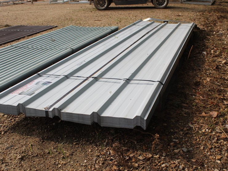 #5179-•-bundle-of-white-metal-roof-panels-image-2