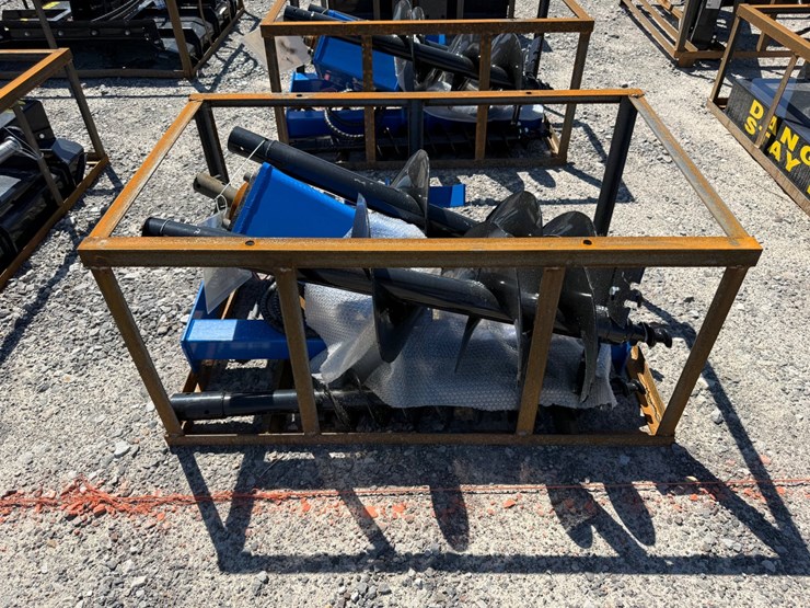 #45376-•-unused-agt-skid-steer-auger-w/-(3)-bits-image-4