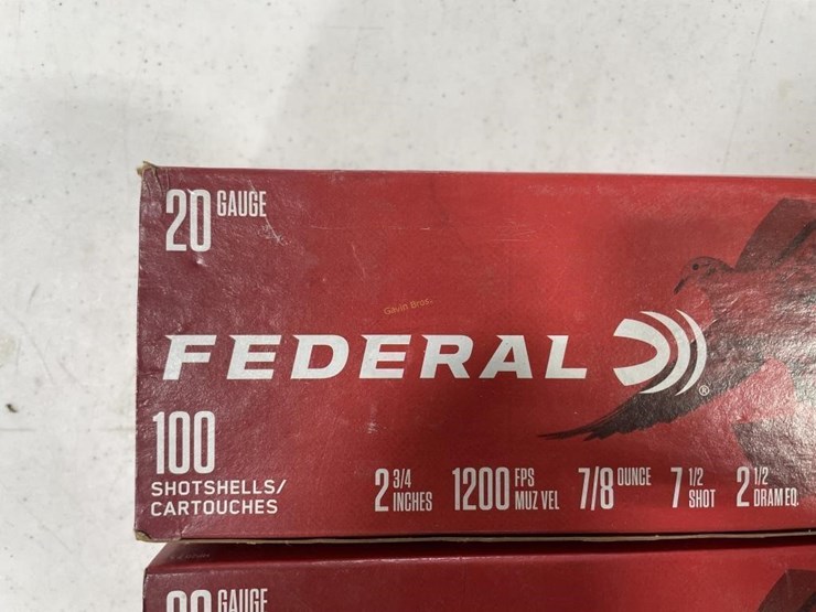 200-rounds-federal-field-&-target-20ga-ammo-image-2