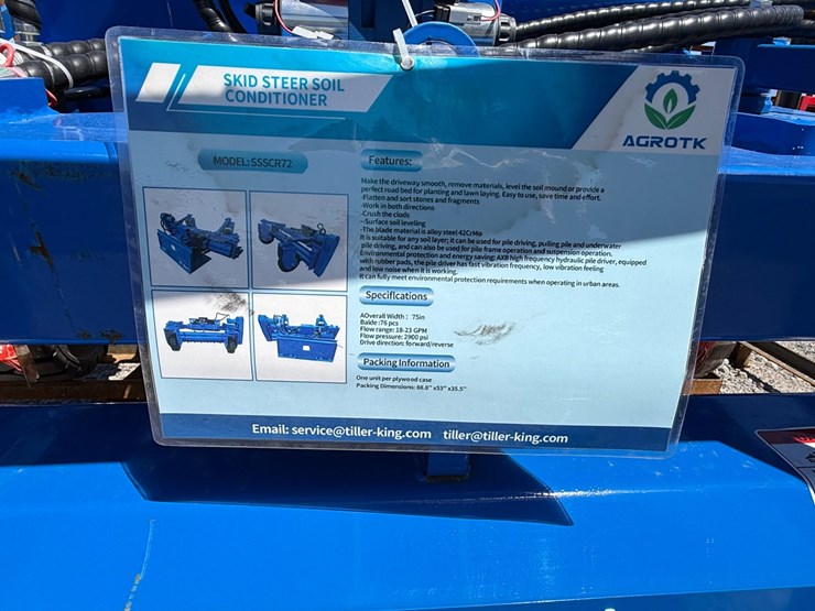 #45375-•-unused-top-cat-ssscr72-skid-steer-soil-conditioner-ssscr7226020501a-image-12