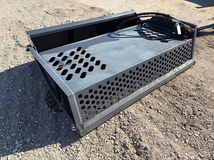 skidloader-quick-tach-74"-rock-rake-bucket-image-2