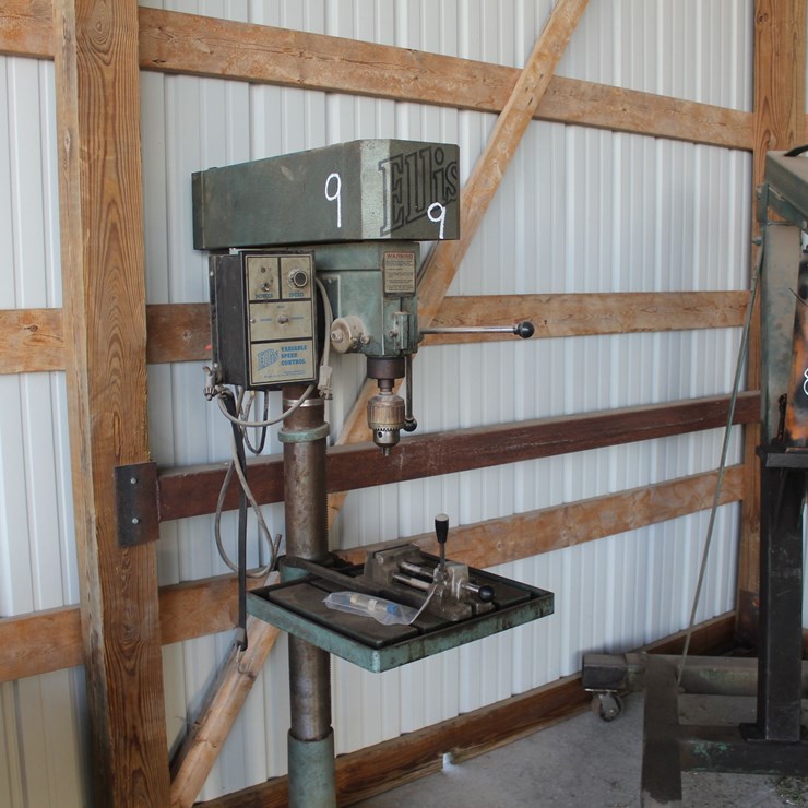 ELLIS 110 VOLT PEDISTAL DRILL PRESS
