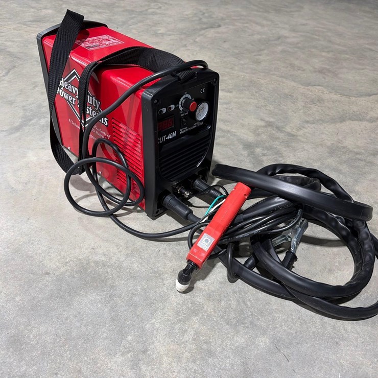 Heavy Duty Power Systems Cut-40M Plasma Cutter --1 Owner