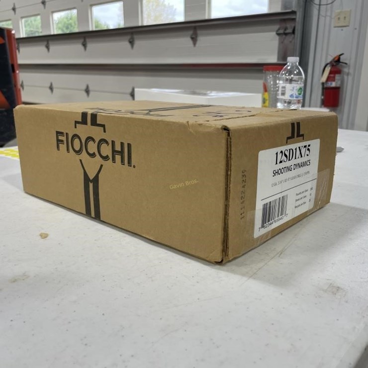 250 Rounds Fiocchi 12ga Shooting Dynamics Ammo