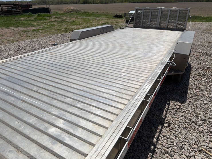 2020-eby-86”-x-24-1/2ft-bumper-hitch-flatbed-trailer—1-owner-image-14