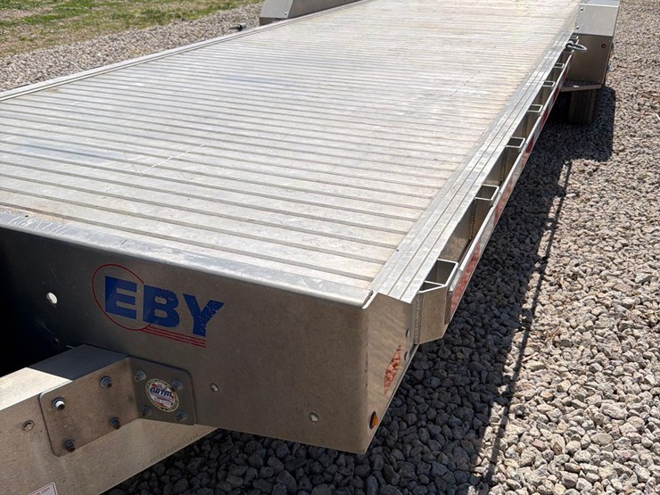 2020-eby-86”-x-24-1/2ft-bumper-hitch-flatbed-trailer—1-owner-image-24