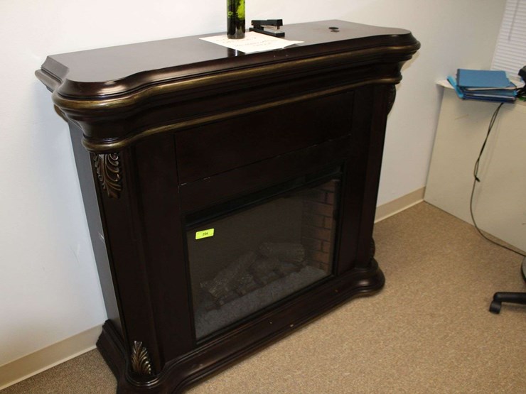 mahogany-electric-fireplace-image-1