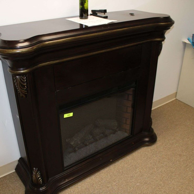 MAHOGANY ELECTRIC FIREPLACE