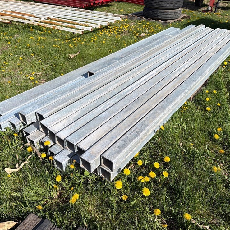 22-10ft 6” Long Fence Poles