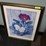 flower-print-with-frame--broken-glass-image-1