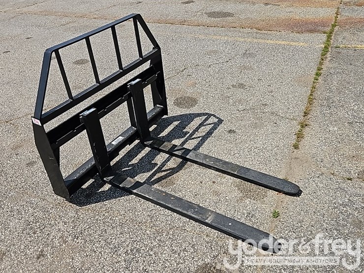 unused-kivel-48"-3500#-pallet-fork-attachment-to-suit-skidsteer-image-4