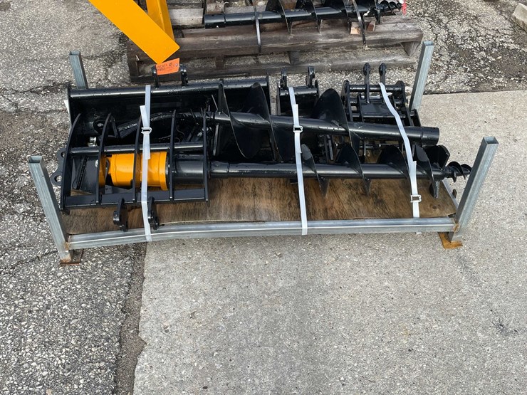 #9036-•-unused-set-of-(8)-mini-excavator-attachments-(o12)-image-1