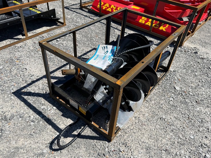 #45378-•-unused-mower-king-skid-steer-auger-w/-(3)-bits-image-1
