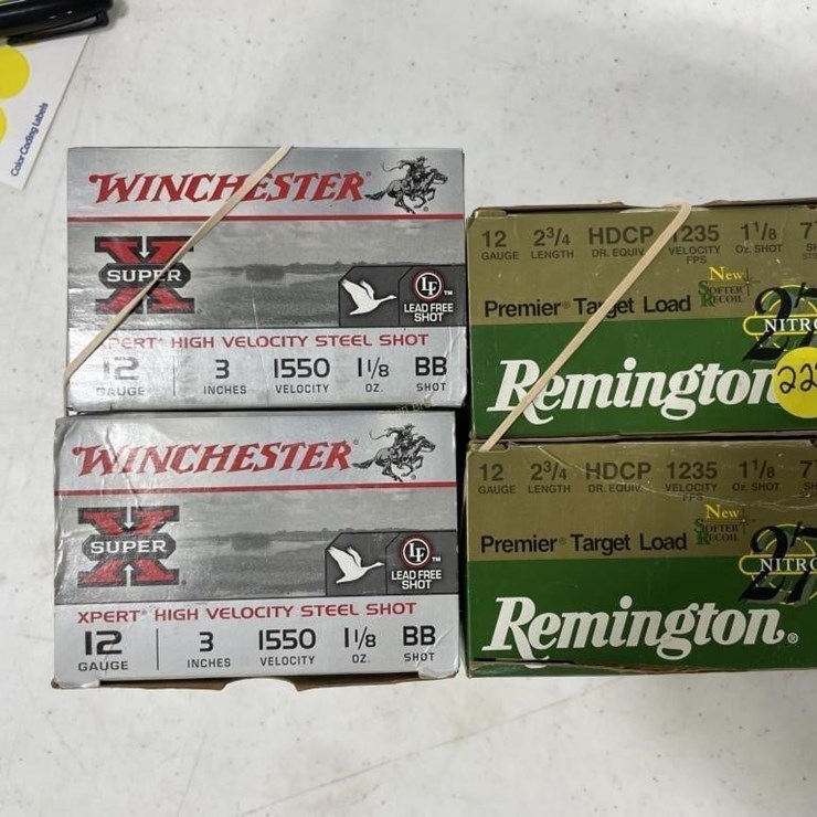 100 Rounds Winchester/Remington 12ga Ammo