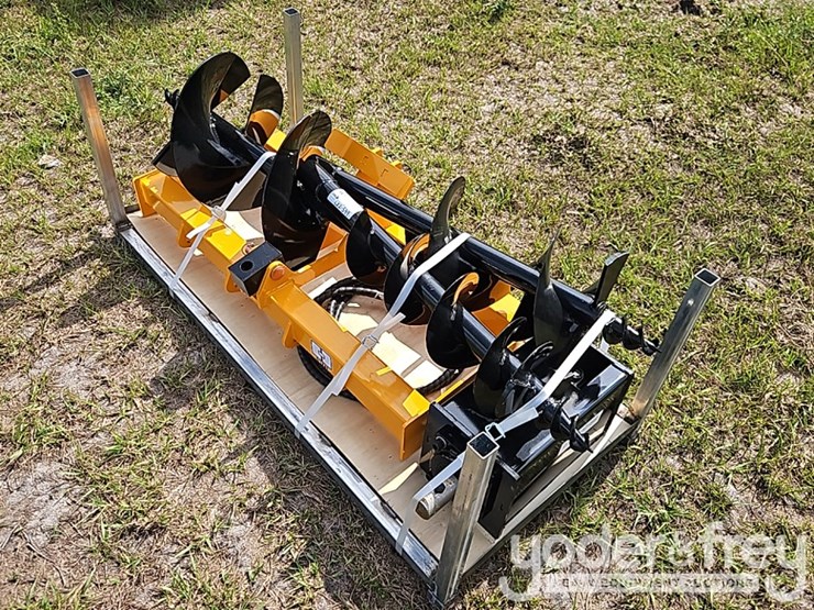 unused-2026-giyi-skid-steer-loader-auger-with-extra-rod-image-1