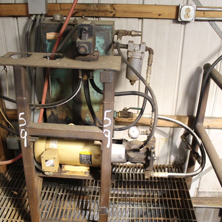 5HP HYDRAULIC POWER PACK RUNS BARN SWEEP
