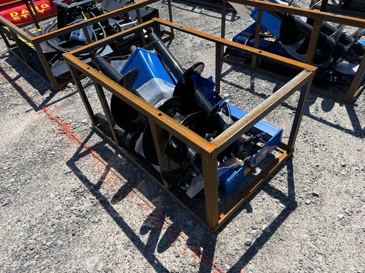 #45376-•-unused-agt-skid-steer-auger-w/-(3)-bits-image-2