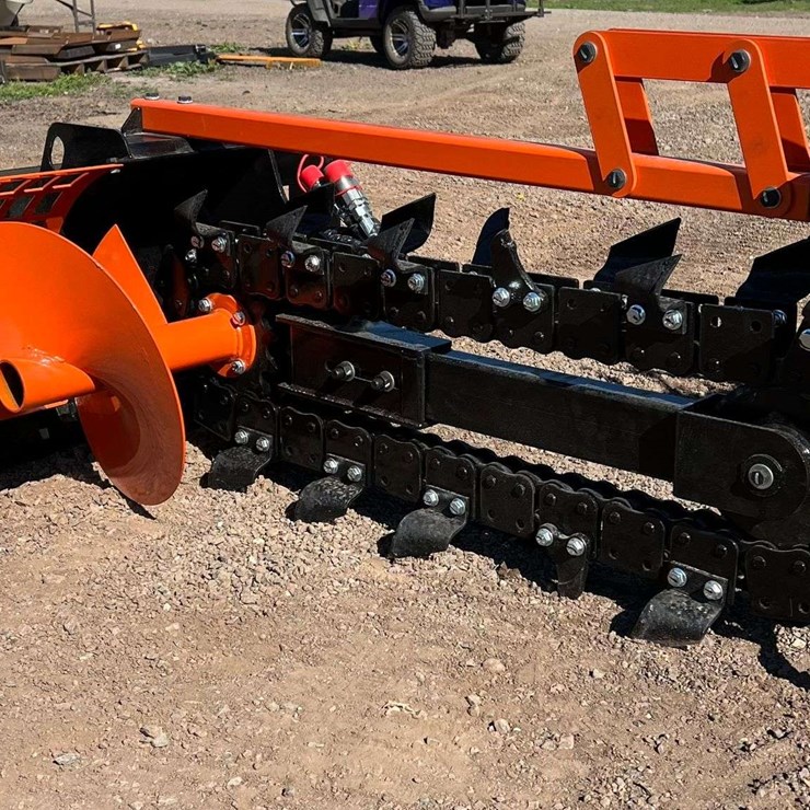 Skid Steer Heavy Duty Trencher (New/Unused)